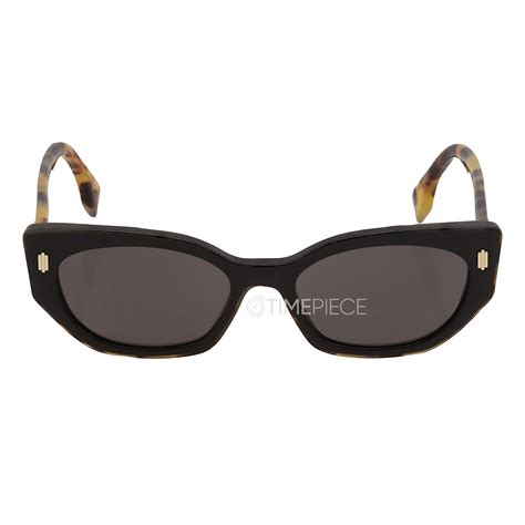 fendi fe40018i|Fendi Smoke Cat Eye Ladies Sunglasses FE40018I .